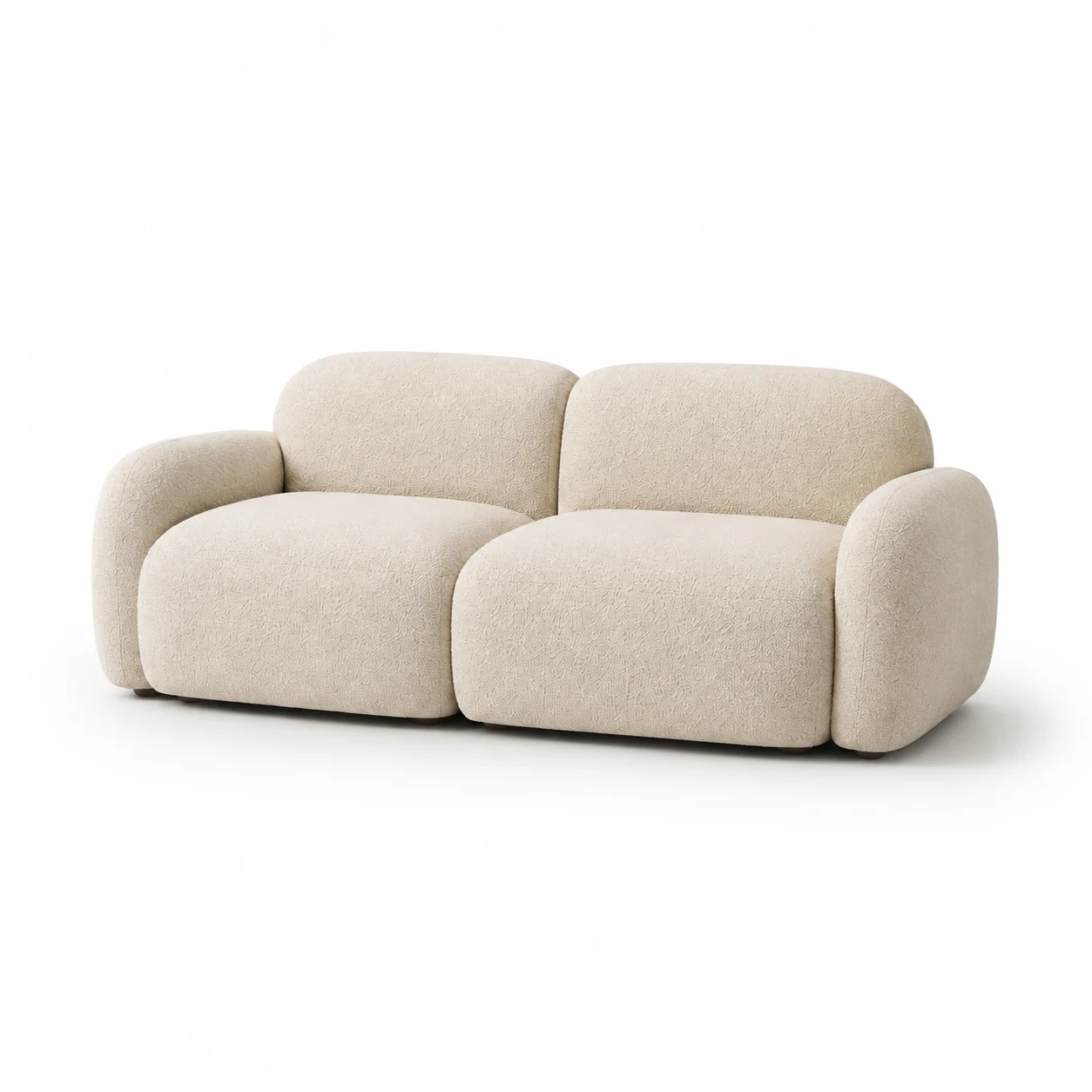 Felhő Compact kétszemélyes kanapé – Törtfehér